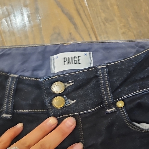 PAIGE dark blue jeans - Picture 3 of 9